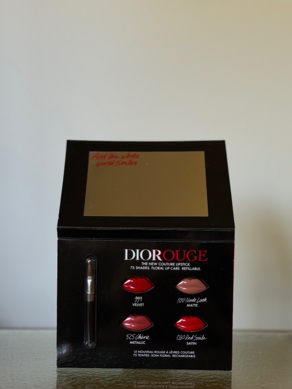 Dior Rouge Couture Colour Lipstick Samples w/Brush 999/100/525/080 SEALED